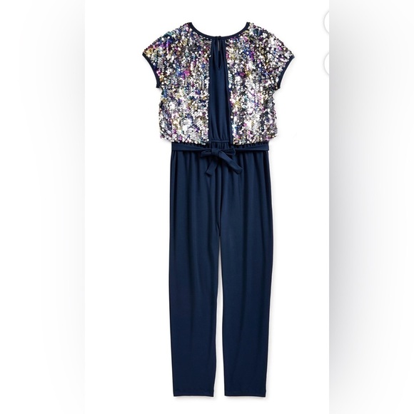 Sequin Embellished Women's jumpsuit - Picture 2 of 13